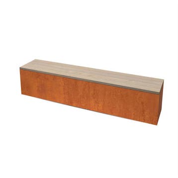 Geroba Modena C3 zitbank 2000x400x420 mm -, Verzenden, Nieuw