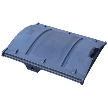 Schuifdeksel tbv halfpipe voerwagen 230 liter grijs, Dieren en Toebehoren, Ophalen of Verzenden, Nieuw