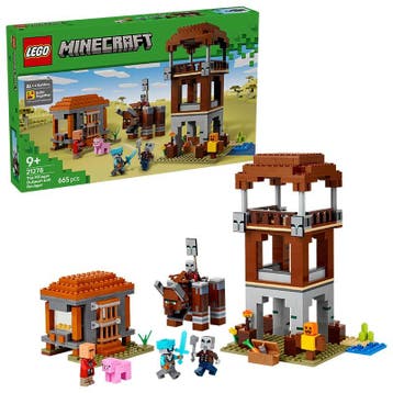 LEGO Minecraft - The Pillager Outpost and Ravager 21278, Ophalen of Verzenden, Nieuw