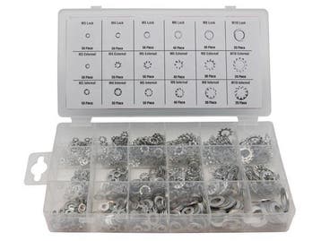 Assortiment sluitringen - 720-delig, Ophalen of Verzenden, Nieuw