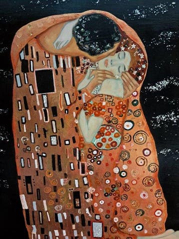 Sebastián Martín Durán (XX-XXI) - Inspirado en Gustav klimt