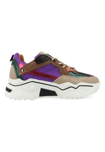 DWRS Pluto J5217-34-5783 Paars / Beige-37, Verzenden, Nieuw