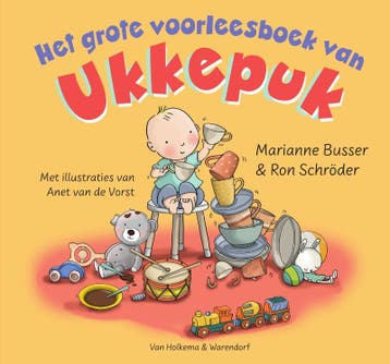 Het grote voorleesboek van Ukkepuk - Marianne Busser, Verzenden, Zo goed als nieuw, Marianne Busser