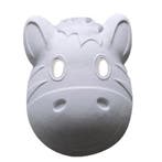 Grimeer maskers zebra - Feestmaskers overige, Ophalen of Verzenden, Nieuw