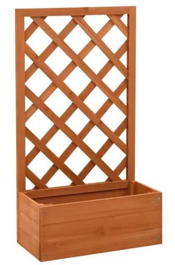 Ideale Verhoogde Plantenbak met Klimrek voor Tuin en Balkon, Verzenden, Nieuw