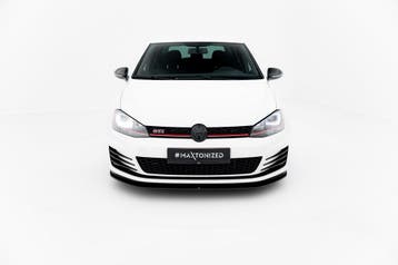 Maxton Street Pro Front Splitter VW Golf 7 GTI - Zwart, Verzenden