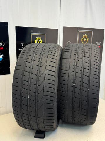 2 stuks 275/30ZR20 97Y Pirelli P Zero zomerbanden 5 mm, Gebruikt, 275 mm, Band(en), Personenwagen