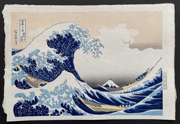 The Great Wave off Kanagawa - Katsushika Hokusai (1760-1849)