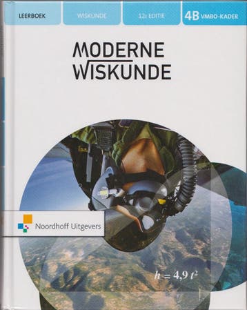 Moderne Wiskunde 12e ed vmbo-k 4b leerboek 9789001885236, Verzenden, Zo goed als nieuw