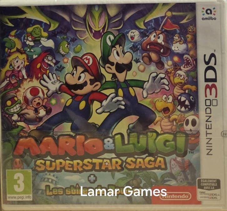 Mario and Luigi Superstar Saga (Nintendo 3DS nieuw), Spelcomputers en Games, Games | Nintendo 2DS en 3DS, Nieuw, Ophalen of Verzenden