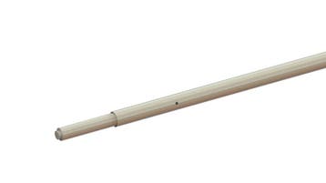 Telescoopstang 2460-2555 mm - Plug 24 mm, Verzenden, Nieuw