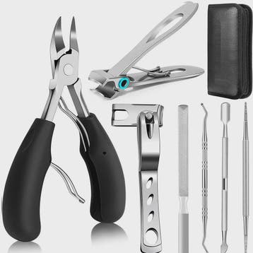 Professionele Manicure & Pedicure Set (7-delig) - Roestvrij, Verzenden, Nieuw