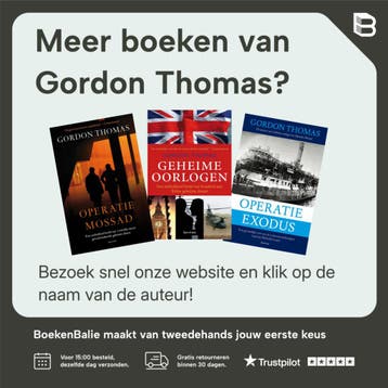 Operatie-Mossad 9789049101176 Gordon Thomas, Boeken, Verzenden, Gelezen, Gordon Thomas
