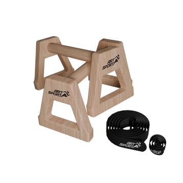 Houten opdrukstangen - XXL - 39x20x20 cm, Verzenden, Nieuw