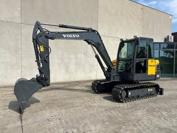 Veiling: Midigraafmachine Volvo EC60C Diesel 2011, Ophalen, Graafmachine