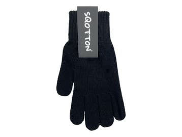 Dames handschoen - SQOTTON - Zwart, Verzenden, Nieuw
