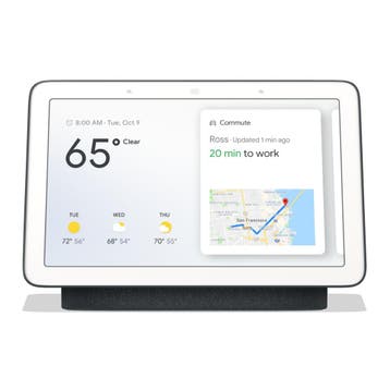 Google Nest Hub - Carbon / Zwart, Verzenden, Zo goed als nieuw