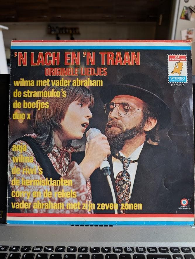n Lach en n Traan. Nederlandse levensliedjes/smartlappen, Cd's en Dvd's, Vinyl | Nederlandstalig, Gebruikt, Ophalen of Verzenden