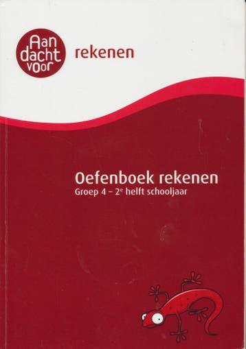 Aandacht voor rekenen Oefenboek 2e helft schooljaar groep 4, Boeken, Verzenden, Nieuw