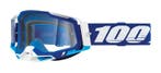 100% Racecraft 2 Crossbril Blauw Clear Lens Nieuw -40%, Motoren, Verzenden, Nieuw met kaartje