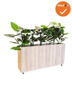 Verrijdbare plantenbak - 160x80cm - Scandinavisch eiken, Werkplek, Ophalen of Verzenden, Gebruikt, Overige typen