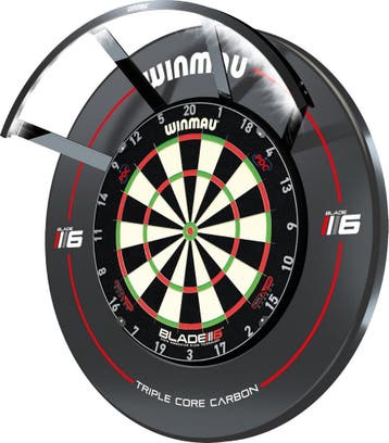 Winmau Polaris Dartbord Verlichting 120 graden, Sport en Fitness, Darts, Ophalen of Verzenden, Nieuw, Dartbord