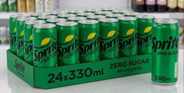Dranken - Frisdrank - Sprite Zero Sugar NL 24x330ml (€, Ophalen of Verzenden