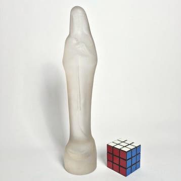 Glasfabriek Leerdam - Stef Uiterwaal - Beeld, Madonna met, Antiek en Kunst