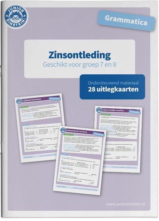 9789492265944 Grammatica zinsontleding geschikt voor groe..., Boeken, Schoolboeken, Nieuw, Verzenden