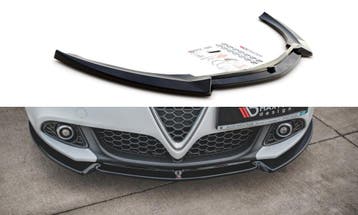 Voorspoiler V.3 Alfa Romeo Giulietta Facelift Glanzend Zwart, Ophalen of Verzenden, Nieuw