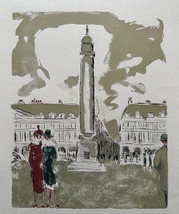 Kees Van Dongen (1877-1968) - Place vendome, Antiek en Kunst