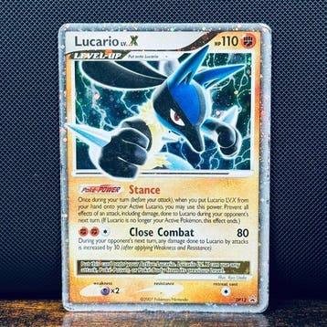 Pokémon Card - Lucario LV.X DP12 – Pokémon, Nieuw