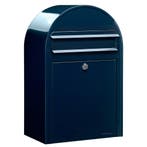 Bobi Classic wandbrievenbus staal - zwartblauw, Tuin en Terras, Brievenbussen, Verzenden, Nieuw