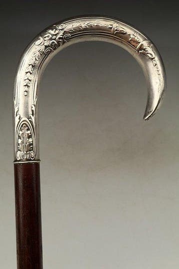 Wandelstok - .950 zilver