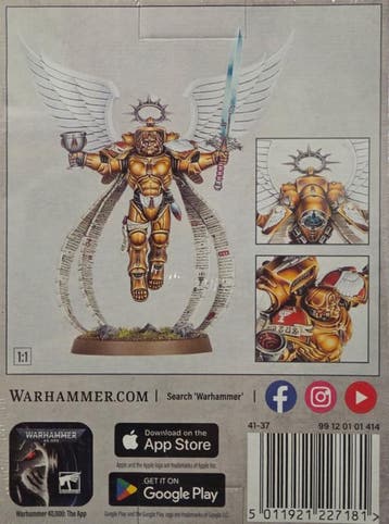 Blood Angels The Sanguinor (Warhammer 40.000 nieuw), Hobby en Vrije tijd, Wargaming, Ophalen of Verzenden, Nieuw