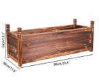 Houten Verhoogde Plantenbak – Tuinbak voor Bloemen en amp, Tuin en Terras, Bloembakken en Plantenbakken, Verzenden, Nieuw