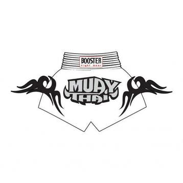 Booster Thai en Kickboxing Broek – Wit, Ophalen of Verzenden, Nieuw