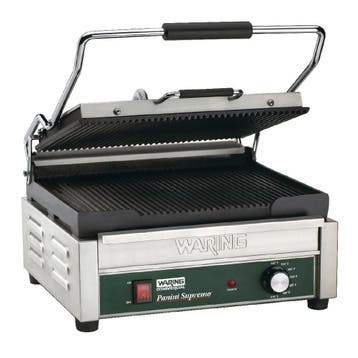 Waring dubbele paninigrill - groef/groef, Verzenden, Nieuw in verpakking