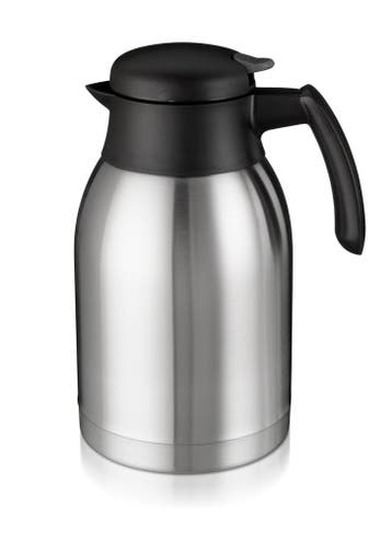 Thermoskan RVS - 2 Liter koffie, Witgoed en Apparatuur, Koffiezetapparaten, Ophalen of Verzenden, Nieuw