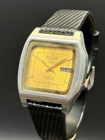 Seiko - Seiko 5 Automatic Day-Date - Zonder minimumprijs -