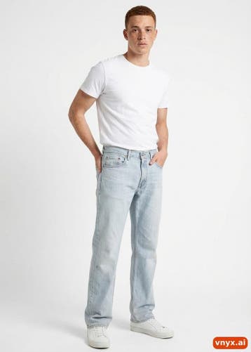 Levis Jeans Heren maat WW30 / L34 Lichtblauw Vintage, Ophalen of Verzenden, Nieuw, Levi's