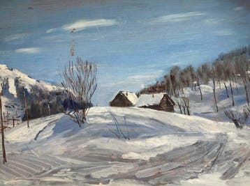 Mario Cortiello (1907-1981) - Nevicata
