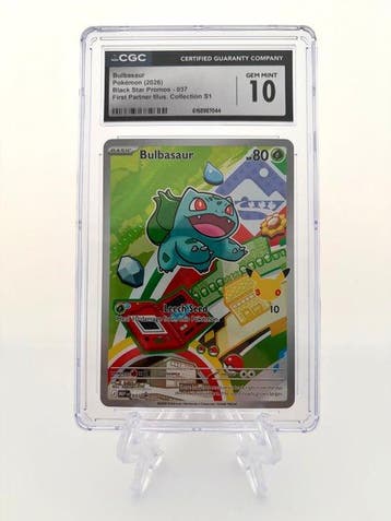 Pokémon - 1 Graded card - Bulbasaur - First Partner, Nieuw