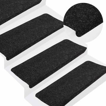 vidaXL Trapmatten zelfklevend 15 st 65x24,5x3,5 cm, Verzenden, Nieuw