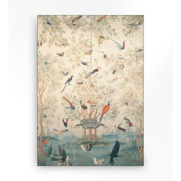 *WOONWINKEL* Urban Cotton Oriental Day Wandkleed In Frame L, Verzenden, Nieuw