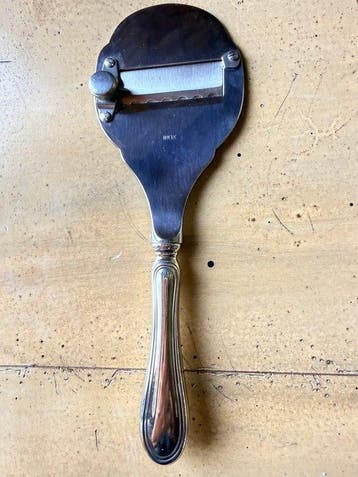 Tafelmessenset - .800 zilver - Tagliatartufi voor op tafel, Antiek en Kunst