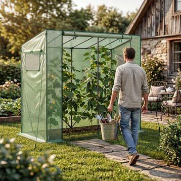 Foliekas Anton 200 x 77 x 170 cm, weerbestendig - groen, Verzenden, Nieuw
