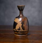 Oud-Griekenland Keramiek Attische lekythos - 14.5 cm