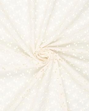 Broderie Katoen Gaten Gebroken Wit, Nieuw, Wit