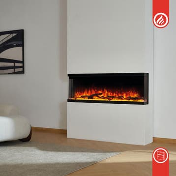 Elektrische haard LEA - Elektrische 3-in-1 haard met panoram, Huis en Inrichting, Kachels, Verzenden, Nieuw
